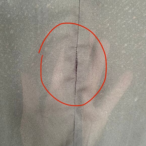 FRNCH Paris Wool Blend Frayed Tweed Top Large - Picture 7 of 8